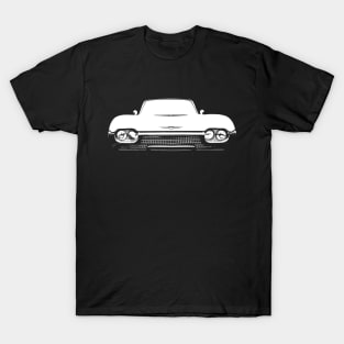 Ford Thunderbird 1962 American classic car monoblock white T-Shirt